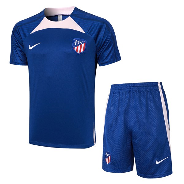 Camiseta Entrenamiento Atletico Madrid Conjunto Completo 2024 Azul